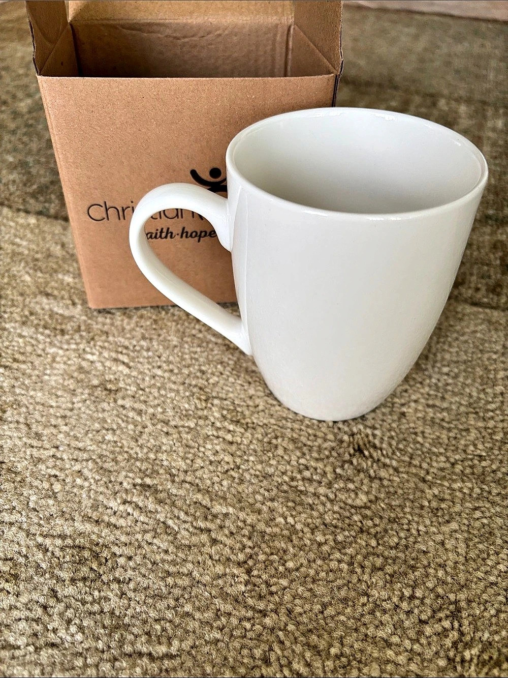 NWT Faith Hope Love Floral Mug - Picture 6 of 7